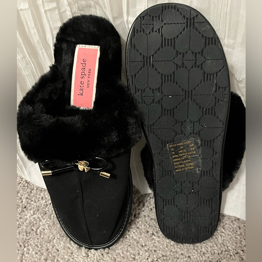 Kate Spade Slippers- New without tags/ never worn